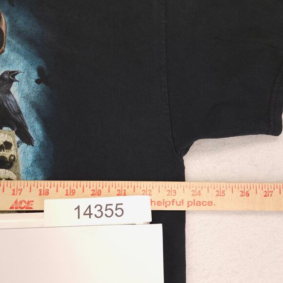 DOM Reaper Graphic Short Sleeve T Shirt Mens Size Extra Large XL Black - Picture 7 of 10